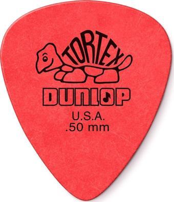 Jim Dunlop 418R.50 Tortex 1 Adet Standard Pena (0,50 mm)