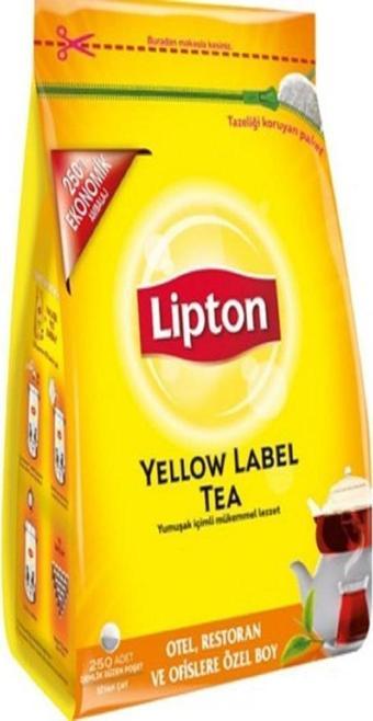 Lipton Yellow Label 250 li Demlik Süzen Poşet 4906