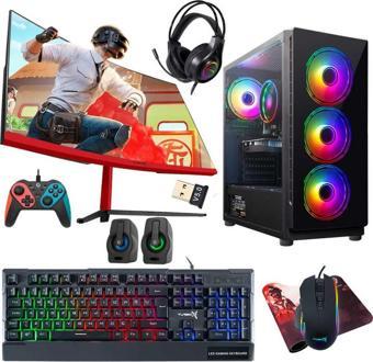 Turbox Tx4107 i5 3470 16GB Ram 1TB SSD 4GB GTX1050Ti 23.6 Curved Monitör Masaüstü Oyun Bilgisayarı