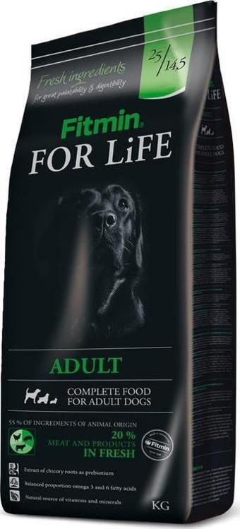 Fitmin For Life %20 Taze Tavuk Etli Yetişkin Köpek Maması 3 Kg