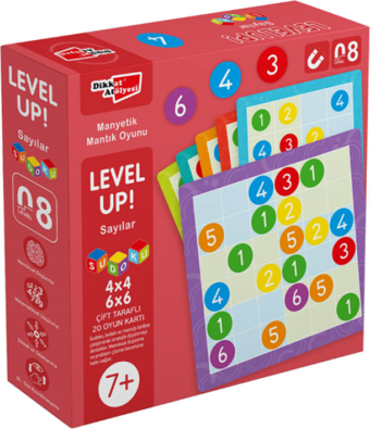 Level Up! 8 - Sayılar Sudoku 4x4 - 6x6