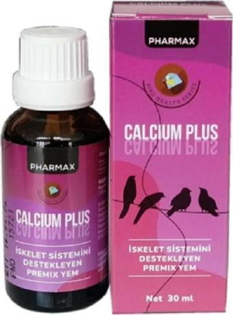 Pharmax Calcıum Kuşlar İçin Kalsium İskelet Destekleyici 30 ml