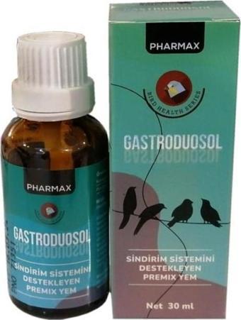 Pharmax Gastroduosol Kuşlar İçin Sindirim Sistemi Düzenleyici 30 ml