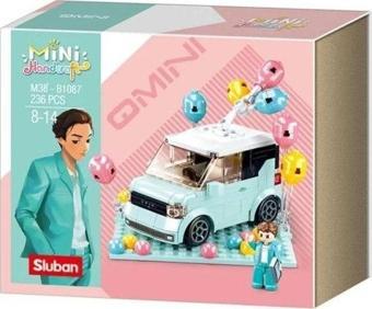 Sluban Mini Handcraft Party Car Mavi