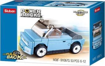 Sluban Power Bricks - Mavi Araba