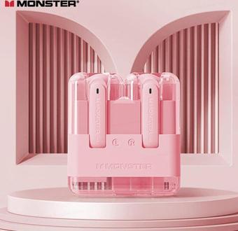 Monster Airmars XKT12 Gaming Bluetooth Kulaklık Pembe