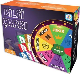 Laço Kids Bilgi Çarkı Eğitici Ve Eğlenceli Kutu Oyunu