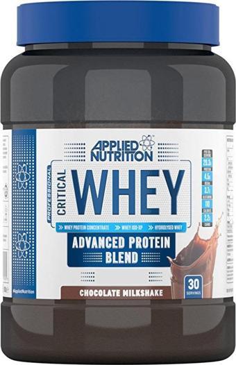 applied nutrition Critical Whey Protein 900 gr Chocolate Milkshake