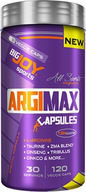 Bigjoy Sports Argimax 120 Kapsül Saabgj081000