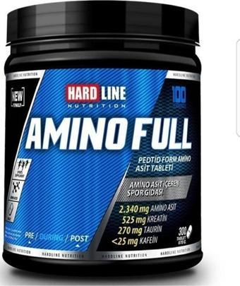 Hardline Amino Full 300 Tablet 100 Servis Aminoasit