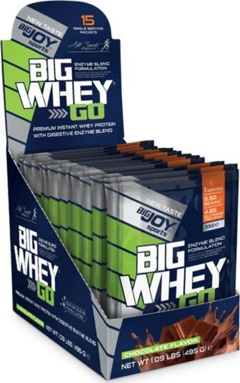 Bigjoy Sports Big Whey Go Çikolata 15 Servis (495G)