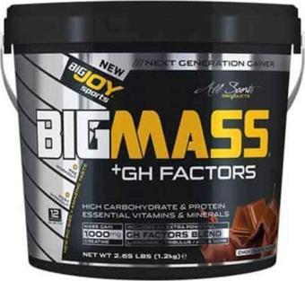 Bigjoy Sports Bigmass Gh Factors Mass Gainer 1200gr Çikolatalı Karbonhidrat High Carbonhidrate&protein&vitamins