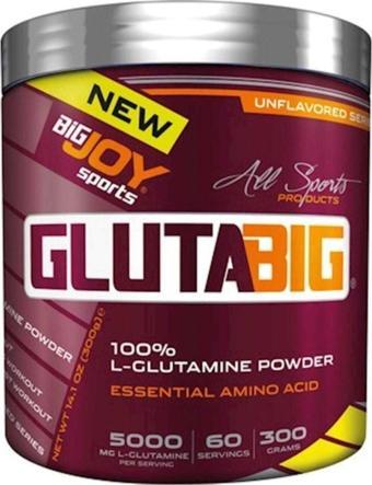 Bigjoy Sports Glutabig Powder L-glutamin 300g Glutamine Amino Asit