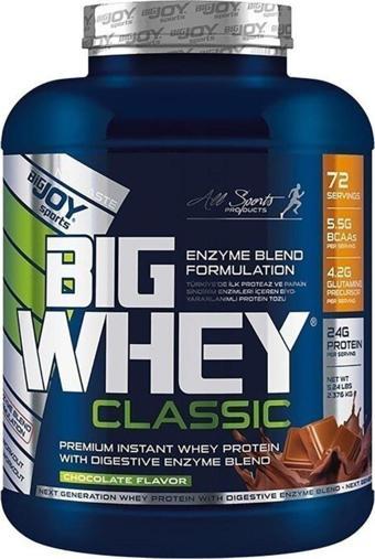 Bigjoy Sports Protein Tozu Whey Protein Big Whey Classic Çikolata Aroma 72 Servis