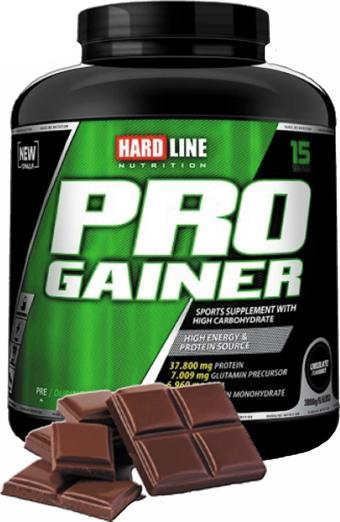 Hardline Progainer Çikolatalı Çikolata 3000 gr Gainer Karbonhidrat