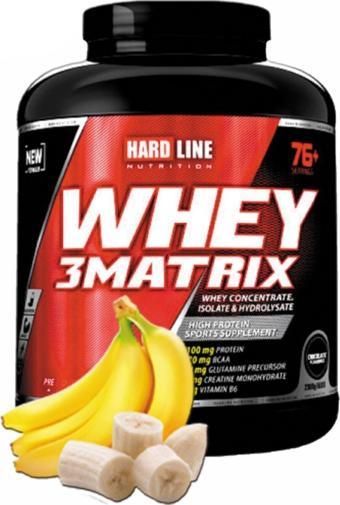 Hardline Whey 3matrix 2300 gr Muzlu Protein Tozu