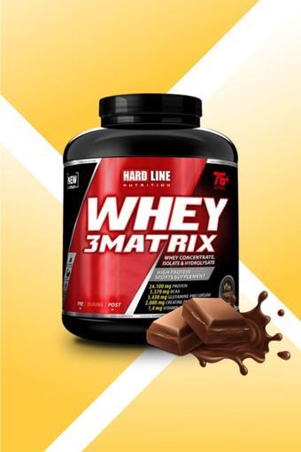 Hardline Whey 3matrix Çikolata Aromalı 2300 gr