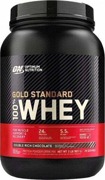 Optimum Nutrition Optimum Gold Standard Whey Protein Tozu 908 gr Çikolata Aromalı