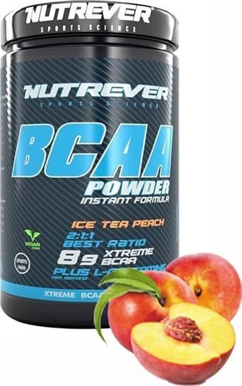 Nutrever Bcaa Powder 500 gr Şeftali Aromalı Aminoasit Güç Enerji Glutamin