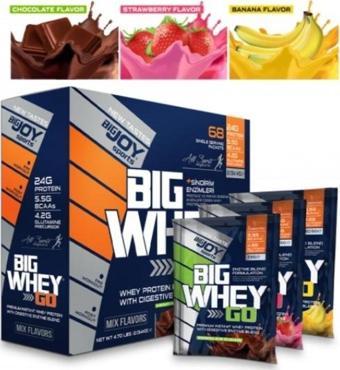 PROTEİN CENTER Bigjoy Bigwhey Go Protein 68 Şase Mix Aroma 68 Servis