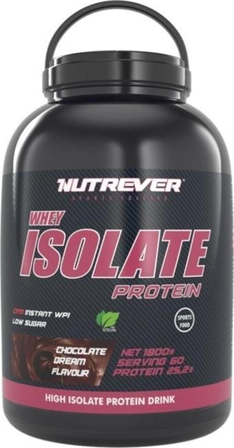 Nutrever Whey Isolate Protein - Çikolata 1800gr