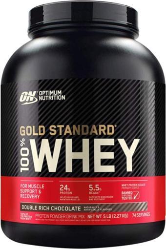 Optimum Gold Standard Whey Protein Tozu 2273 Gr - Çikolata Aroma -