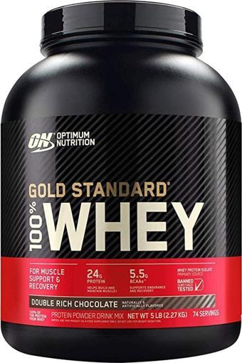 Optimum Gold Standard Whey Protein Tozu 2273 Gr - Çikolata Fındık Aroma -