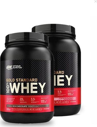 Optimum Nutrition Gold Whey Çikolatalı Protein Tozu 908 gr Nutrition Gold Whey Çilekli