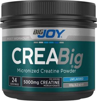 Bigjoy Sports Creabig Creatine Powder 120 gr Kreatin Monohydrate %100 Ultra Pure Micronized Amino Asit