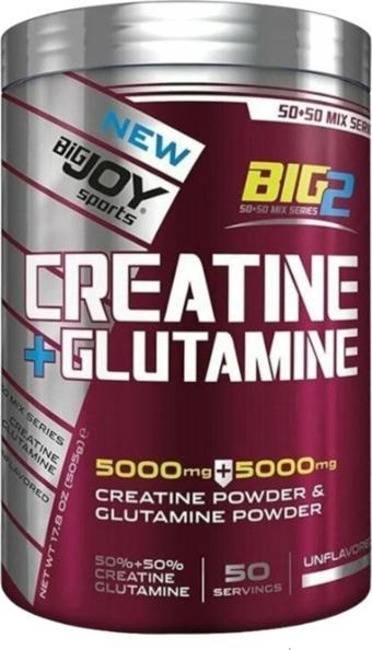 Bigjoy Sports Creatine Glutamin Kreatin Big2 Creatine Glutamine 505g Amino Asit