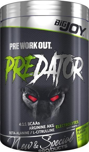 Bigjoy Sports Predator Pre-Workout Karpuz Aroma 510gr Preworkout grüç Ve Performans Aminoasit