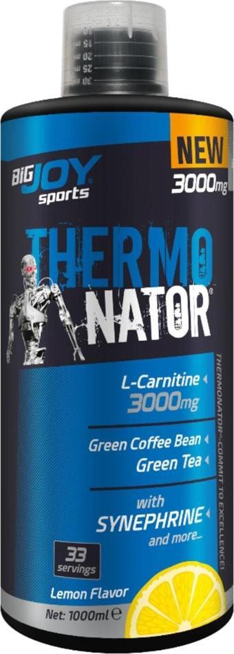 Bigjoy Sports Thermonator L-carnitine 3000 Mg Limon Aroma 1000 ml L Karnitin Termojenik Kafein