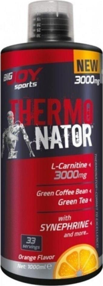 Bigjoy Sports Thermonator L-Carnitine 3000 Mgr Portakal Aroma 1000 ml L Karnitin Termojenik Kafein