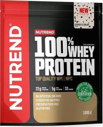 Nutrend Nu Whey Proteın 1000 G Cookıes & Cream