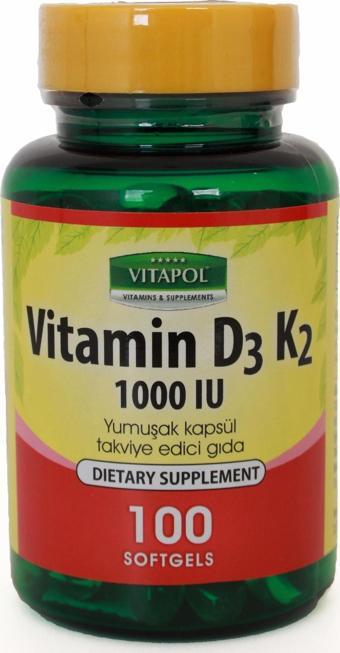 Vitapol D3 ve K2 100 Cp