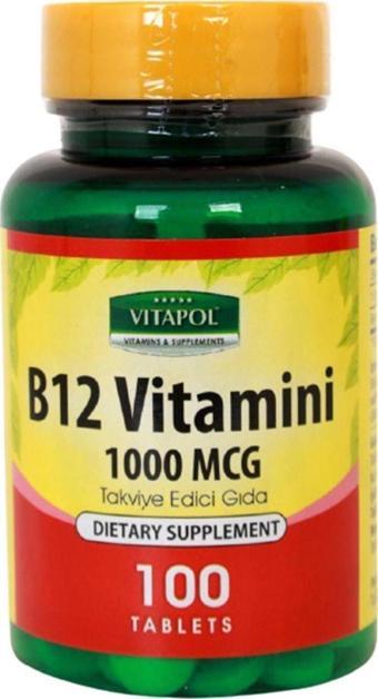 Vitapol Vitamin B12 100 Tablet