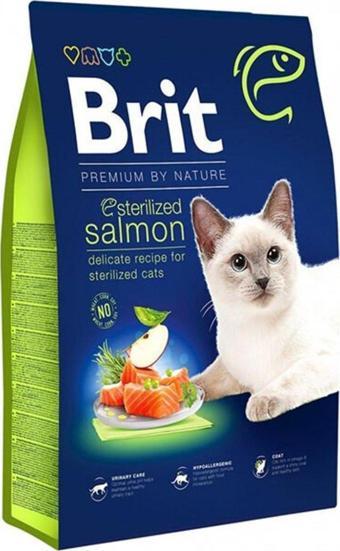 Brit Premium By Nature Sterilised Kısırlaştırılmış Somonlu Kedi Maması 8 Kg