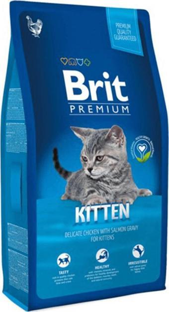 Brit Premium Kitten Tavuk Ve Somonlu Yavru Kedi Maması 8 Kg