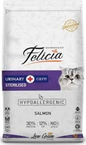 Felicia Somonlu Sterilised Kısır Yetişkin Az Tahıllı Kedi Maması 12 Kg