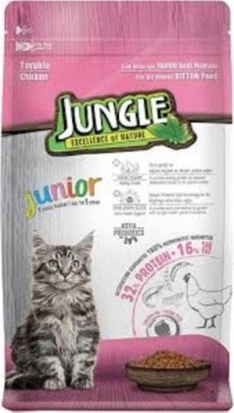 Jungle 500 Gr- Yavru Kedi Maması Tavuklu