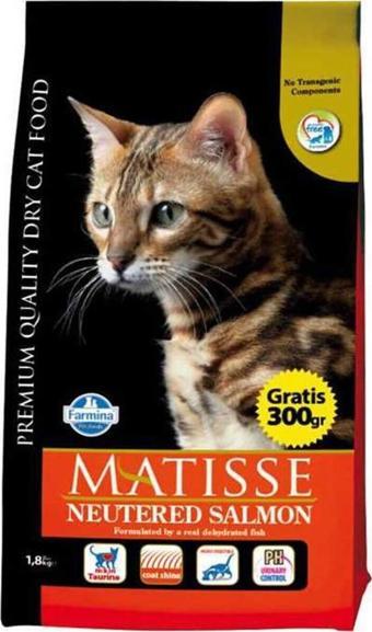 Matisse Somonlu Kısırlaştırılmış Kedi Maması 10 Kg