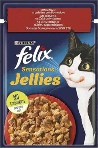 FELiX Sensations Sığır Etli & Domatesli 26 X 85 gr