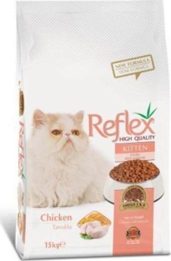 Reflex Tavuklu Yavru Kedi Maması 15 Kg