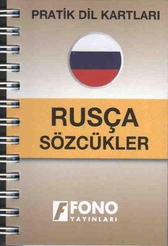 Pratik Dil Kartları Rusça Sözcükler - Fono Yayınları