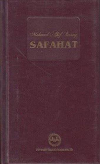 Safahat - Mehmet Akif Ersoy - Diyanet İşleri Başkanlığı