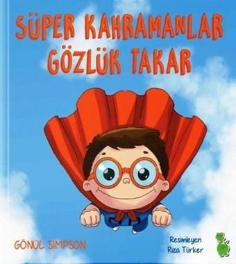 Süper Kahramanlar Gözlük Takar - Gönül Simpson - Yeşil Dinozor