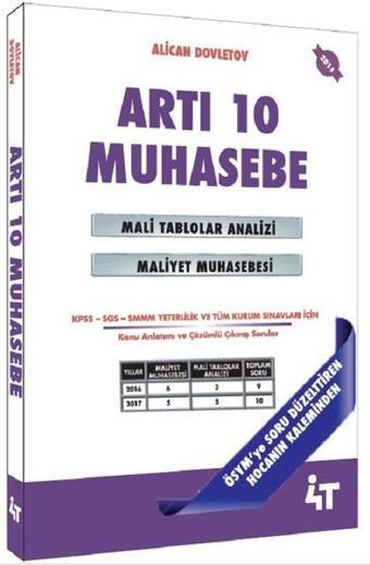 Artı 10 Muhasebe - Alican Dovletov - 4T  Yayınları