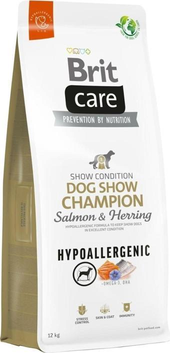 Brit Care Dog Show Champion Hypo-allergenic Yetişkin Kuru Köpek Maması 12 Kg (yeni)