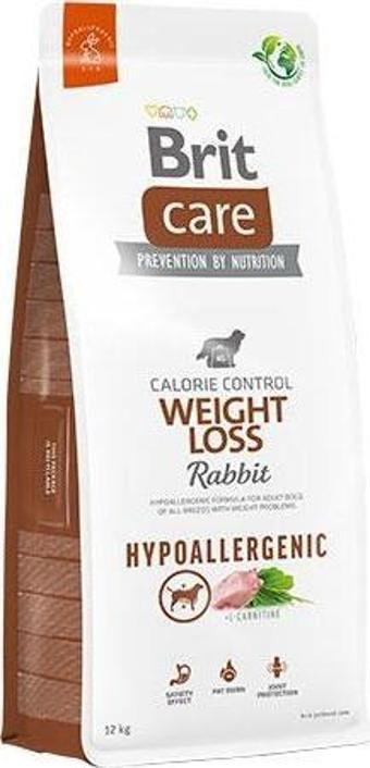 Brit Care Hypoallergenic Weight Loss Rabbit Tavşanlı Kilo Dengeleyici Yetişkin Köpek Maması 12 Kg