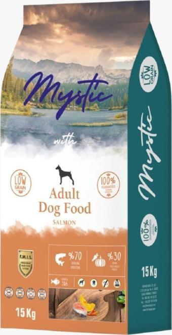 Mystic Az Tahıl Yetişkin Köpek Maması Somonlu 15kg